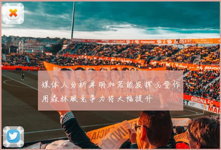 媒体人分析库明加若能发挥戈登作用森林狼竞争力将大幅提升